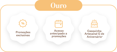 Clube Bacio - Nível Ouro