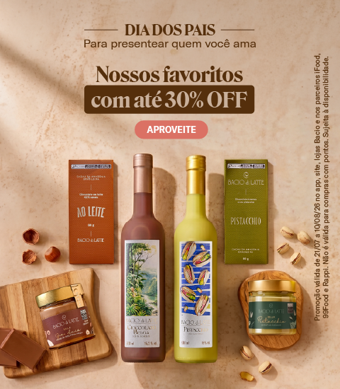 dia dos pais bacio di latte até 30% off